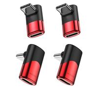 MOGOOD USB C Adaptateur à 90 degrés C mâle à C Femelle USB C Adaptateur Extender Type-C Data Transmission PD100W Charge Rapide et 8K @ 60Hz Passage pour Les Accessoires de Pont Vapeur