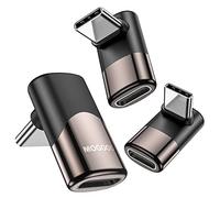 MOGOOD USB C Adaptateur à 90 degrés C mâle à C Femelle USB C Adaptateur Extender Type-C Data Transmission PD100W Charge Rapide et 8K @ 60Hz Passage pour Les Accessoires de Pont Vapeur