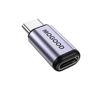 MOGOOD USB C Adaptateur Masculin à Femme, Prend en Charge la Charge Rapide et l'extension de Transfert de données de 40 Gbps Compatible pour Samsung Galaxy, iPhone14 13 12, Ordinateur Portable, PC