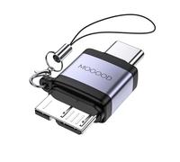 MOGOOD USB C vers Micro B Adaptateur 5Gbps Aluminium 2 pièces Portable
