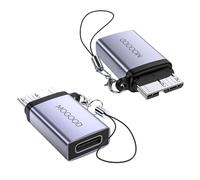 MOGOOD USB C vers Micro B Adaptateur 5Gbps Aluminium 2 pièces Portable