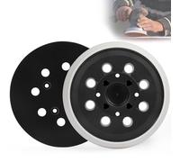 MOGRQAP Lot de 2 disques abrasifs 125 mm 8 trous compatibles avec Bosch PEX 300 AE PEX 400 AE/4000 AE et AdvancedOrbit 18 Ponceuse excentrique