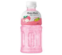 MOGU MOGU - Boisson litchi et nata de coco rafraîchissante et fruitée, Bouteille 320ml - Lot De 6