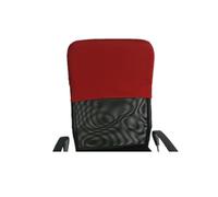 MoguGo Housse de coussin de tête pour dossier de chaise - Protection du dos - Bordeaux - 35 x 48 cm