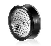 Moha 20009 Râpe à Gingembre, Acier Inoxydable, Gris/Noir, 9.5 cm, 9.5 x 9.5 x 3 cm