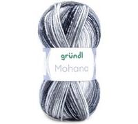 Mohair à tricoter MOHANA - Gründl - certifié Oeko-Tex(...) - 7 Noir 7 Noir G