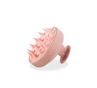 Mohani Brosse Massage Cuir Chevelu | Rose Masseur Tete Cheveux Contre les Pellicules | Brosse Cuir Chevelu pour Detente | Brosse Stimulante Cuir Chevelu avec Poils en Silicone Souples