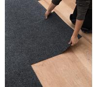 Mohawk Home 24 x 24 Dalles de moquette autocollantes pour int rieur/ext rieur, 0,25 po, gris, polyester (15 dalles) (60 pi /bo te)