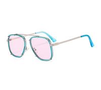 MOHDHAF Lunettes de soleil aviateur vintage pour femme marque designer lunettes de soleil hommes lunettes de soleil femmes rétro dégradé mode pilote oculos de sol UV400