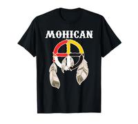 Mohican Tribe Nation Roue de médecine amérindienne T-Shirt