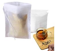 mohito Sachet de thé en Papier,400Pcs Filtre à Thé pour Café Filtre à thé Sachets Filtre à Thé Jetables,Matériau Sûr et Naturel, pour la Cuisine,Le thé, Le Café, Le Bricolage, Le Stockage D'épices