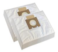 MohMus 10 Premium Sacs Aspirateur pour Hoover Telios Extra TX 48 ALG 011, TX48ALG 011