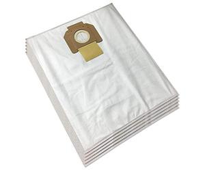 MohMus 5 Microfibre Premium Sacs Aspirateur pour Nilfisk Alto Attix 8 Gallon AS/E, Centix 60, IVB3, IVB30, Buddy 15