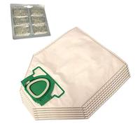 MohMus 6 Microfibre Sacs Aspirateur + 6 Parfums pour Vorwerk Kobol VK200, VK 200