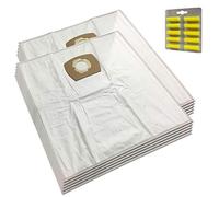 MohMus Set 10 Parfums + 10 Premium Sacs Aspirateur pour KÄRCHER 1.723-500, A 2656 X, 6.904-290, WD 3200, WD3200