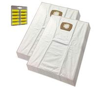 MohMus Set 10 Parfums + 10 Premium Sacs Aspirateur pour KÄRCHER 6.904-263, WD 4000 BIS 4999, NT 27/1..., K 2801 Plus