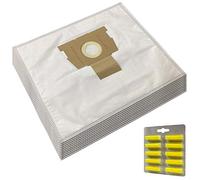 MohMus Set 10 Parfums + 10 Premium Sacs Aspirateur pour Rowenta ARTEC 2, Compact Power, MANEA, X-Treme