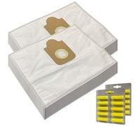 MohMus Set 20 Parfums + 20 Premium Sacs Aspirateur pour Rowenta RO6486EA Silence Force 4A Full Care