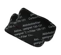MohMus Set - 2X Actif Filtre Charbon pour Vorwerk Kobold VK 130, 131 SC, VK130, VK131