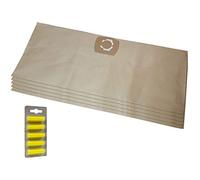 MohMus Set 5 Parfums + 5 Sacs Aspirateur pour AQUAVAC Aqua FAM 1000, 3000, 620, 630, AZ 9171875, AZ9171875