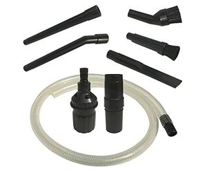MohMus Universal - Micro Kit de Nettoyage/Brosse Aspirateur | Ensemble de Mini Buses de 8 pièces | avec Adaptateur pour Connexion de 32 à 35 mm | avec Tuyau Flexible de 90 cm