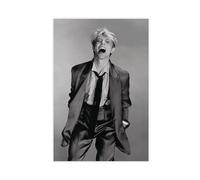 MOHTOY David Bowie Poster 41 sur toile - Décoration murale pour salon, chambre à coucher - Style sans cadre - 30 x 45 cm