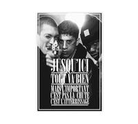 MOHTOY Poster du film La Haine 14 sur toile - Décoration pour chambre à coucher, bureau, chambre - Cadeau sans cadre - 30 x 45 cm