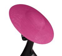 MOHUIED Base de fascinateur Ronde de 40 cm, Imitation Sinamay, Chapeau de chapellerie, Accessoire de Coiffure de Mariage, Bricolage, Couvre-Chef de fête Chapeau De Mariage(Color4)