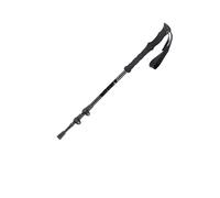 MOHUIED Bâtons de randonnée pliants en Alliage d'aluminium, bâton de Tente télescopique à 3 Sections for l'escalade en Plein air pour Le Trekking(Black Gold 1pcs)