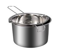 MOHUIED Bol de Bain-Marie en Acier Inoxydable Double chaudière en Acier Inoxydable, Pot à Chocolat, fondoir de Cire, Fondant Le Fromage(600ml)
