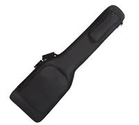 MOHUIED Étui pour Guitare Étui for Guitare électrique, Sacs Basse, Doubles Sangles réglables, Coussinet en Coton épais de 8 mm, Housse Tissu Oxford 600D Noir, Sac à Main Classique(Black Bass)