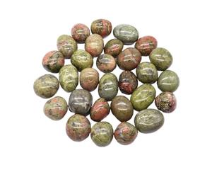 MOHUIED Fish Tank Gravel Pierres de Gravier for Aquarium, Agate feu, Pierre roulée, Cristal énergétique, précieuse, minéraux, Reiki, décoration d'aquarium(Color 33,50g)