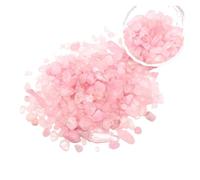 MOHUIED Fish Tank Gravel Pierres roulées, Agate, Gravier, Cristaux, copeaux de Quartz, minéraux, spécimens Reiki, Pierres précieuses, décoration d'aquarium, Bricolage(Color 9,50g)