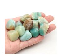 MOHUIED Fish Tank Gravel Pierres roulées, Pierres polies en Vrac, précieuses, Cristaux Assortis for la décoration de Maison, du Jardin, l'aquarium(Color 2,100g)