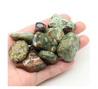 MOHUIED Fish Tank Gravel Pierres roulées, Pierres polies en Vrac, précieuses, Cristaux Assortis for la décoration de Maison, du Jardin, l'aquarium(Color 17,100g)