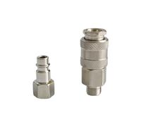 MOHUIED Raccord Rapide 1 Paire de raccords pneumatiques Rapides SM20 PM20 SF20 PF20 avec Filetage 1/4 G1/4 for Pistolet à compresseur d'air