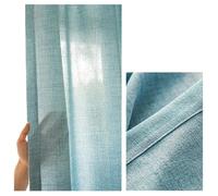 MOHUIED Rideaux en Lin Rideaux Extra Longs en Imitation Lin, Hauteur 400 cm, for Plafond, Salon, Salle à Manger(Color 3,Hooks,W265xH500cm)