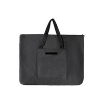 MOHUIED Sac de Portfolio Artistique Sac fourre-Tout de Portefeuille d'art léger et étanche, Mallette Rangement Noire for Affiches, Croquis Dessins(66 * 53cm)