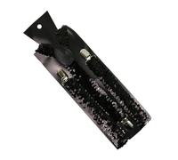 MOHUIED Shinning Sequin Suspenders for Men and Woman Elastic Wide Adjustable Heavy Duty Strong Pant Clip Suspender Costume pour Hommes(Black)