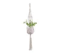MOHUIED Support de Plante Tissé Paniers à Plantes en macramé Faits la Main, Support de Pots Fleurs, décoration Suspendue Balcon, Corde Levage nouée, Fournitures Jardin for Maison(Type 10)