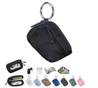 MOHXFE Die Iris Geldbörse,Wasserdichte Nylon-Schlüsselanhänger-Geldbörse für Frauen,Iris-Geldbörsen für Frauen,Die Iris Pouch Wristlet,Wristlet Bag Zip Card Case,Große Kapazität (1PC-A)
