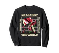 Moi Contre Le Monde - Seuls Les Poissons Morts suivent Le Cours d'eau Sweatshirt