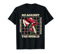 Moi Contre Le Monde - Seuls Les Poissons Morts suivent Le Cours d'eau T-Shirt