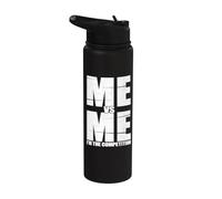 Moi contre moi, je suis le propriétaire de l'entreprise Competition Mindset Stainless Steel Insulated Water Bottle