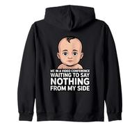 Moi dans Une vidéoconférence en Attendant de ne Rien dire de Mon côté Sweat à Capuche