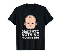 Moi dans Une vidéoconférence en Attendant de ne Rien dire de Mon côté T-Shirt