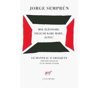 Moi, Eléonore, Fille De Karl Marx, Juive !