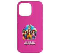 Moi et Mes joies amitié Cadeaux pour Petite Amie Coque pour iPhone 14 Pro Max