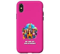 Moi et Mes joies amitié Cadeaux pour Petite Amie Coque pour iPhone X/XS