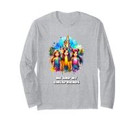 Moi et Mes joies amitié Cadeaux pour Petite Amie Manche Longue